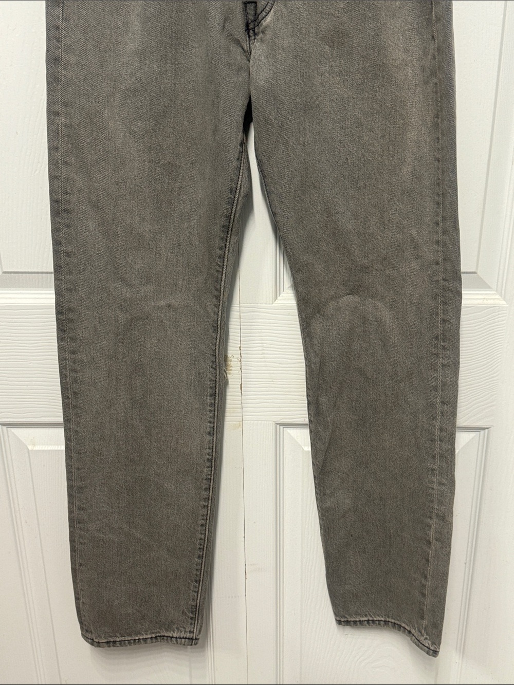 Levi's 501 ‘93 Premium Big E Men's Washed Gray Slim Straight Jeans Size W31X34 - Picture 4 of 14